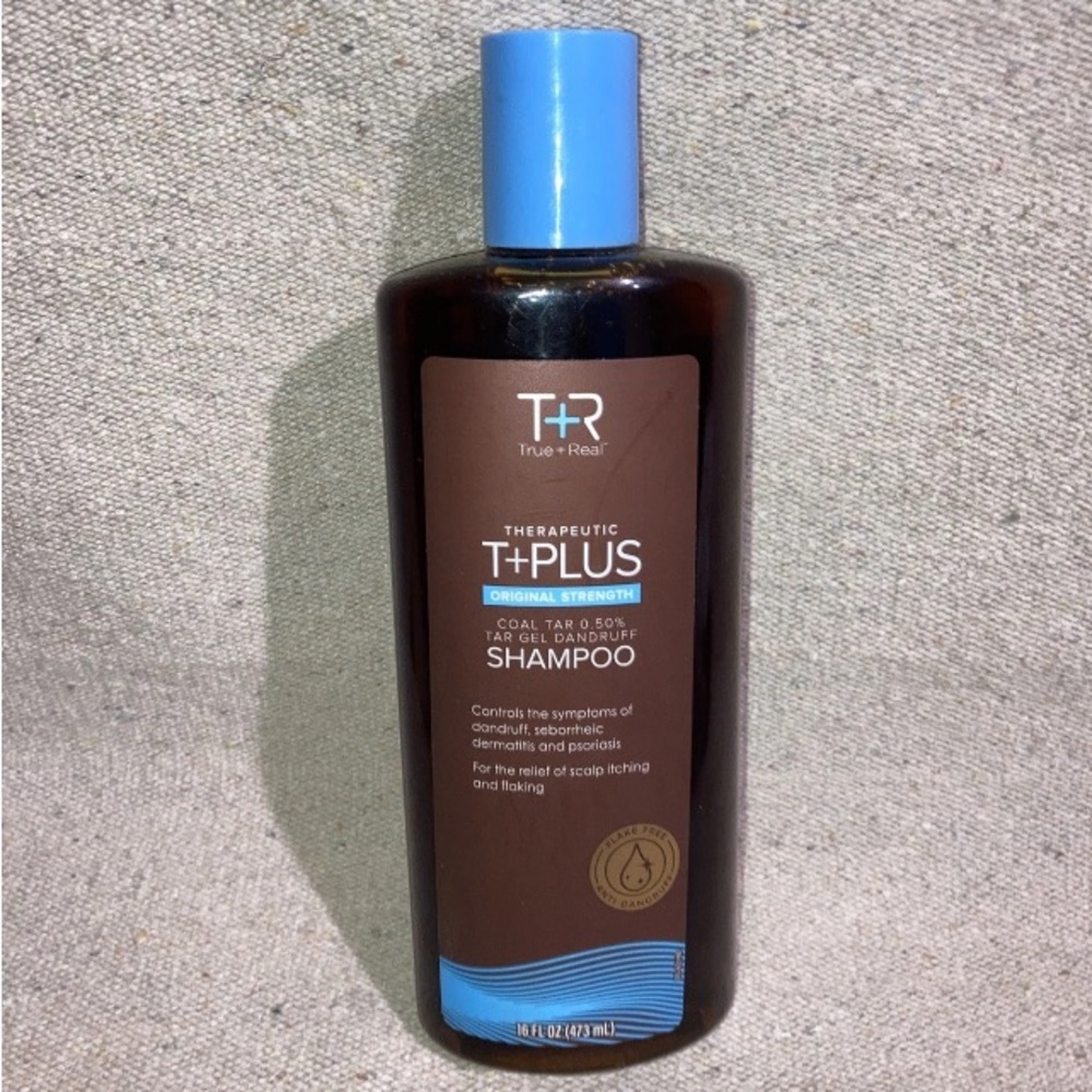 True +Real Therapeutic Coal Tar Shampoo 16oz 0.5% Anti-Dandruff Formula 16oz